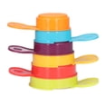 thumbnail image 2 of Juguetes de tazas educativas BuyWeek 6 piezas de tazas de baño apilables con forma de animal, 2 of 14
