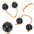 thumbnail image 4 of MYG 1 Paire d'Instruments Asalato African Shakers Hochet Rythme Percussion Bout de Doigt, 4 of 9
