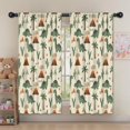 thumbnail image 5 of Blackout Kids Curtains,Beige Dinosaurs Volcanoes Pattern Childrens Insulated Curtains Set Of 2,Bedroom Essentials,Toddler Room Decor 52"x63", 5 of 5