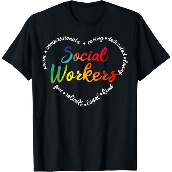Social Worker Social Work Caseworker Public Servant Themed T-Shirt