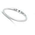 thumbnail image 4 of Cross Guardian Angel Love Ring .925 Sterling Silver Band Jewelry Female Male Unisex Size 7, 4 of 4