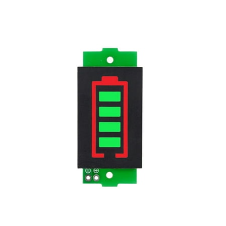 

BCLONG 1-8s Generally Lithium battery power meter display module blue-green two colors