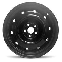 New 16x6.5 inch Wheel for Subaru Forester (08-13) Black Painted Steel Rim