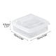 thumbnail image 3 of Fiudx Caja para Guardar Queso, Hermética, Conserva La Frescura, Apilable para Refrigerador, Multiusos para Mantequilla, Jengibre, Ajo y Especias de Cocina, Pp de Grado Alimenticio, 10 X 10 X 4,5 Cm, 3 of 6
