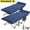 Blue, variant on NAIZEA Oversized Heavy Duty Outdoor Camping Cot Bed with with Mattress, Portable Folding Bed for Adults, Rollaway Guest Bed Sleeping Cot with Carry Bag, 900 lbs, 2Pack