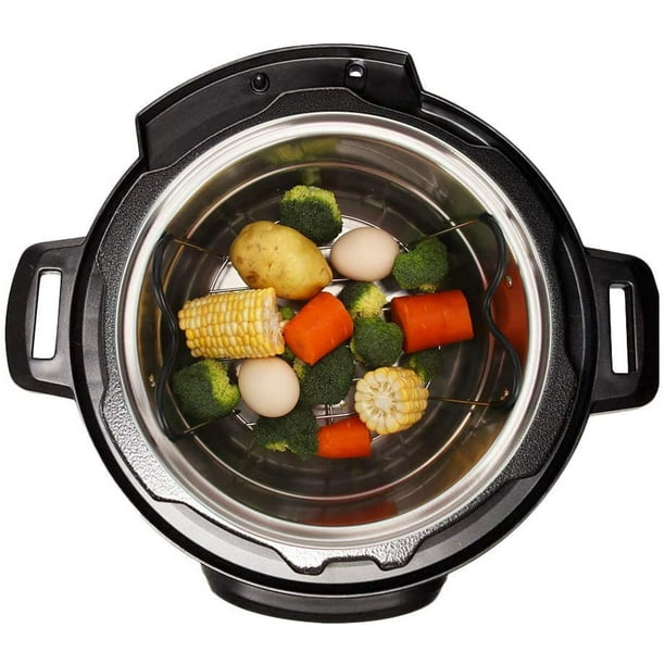 Steamer rack trivet with handles compatible with instant pot accessories new arrivals