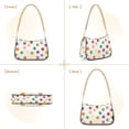 thumbnail image 7 of FORMRS Womens Shoulder Bag with Chain Strap Clutch Purse Cute Tote Handbag, Polka Dot, 7 of 7