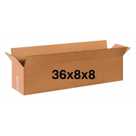 36x8x8 (200 lb strength) | SINGLE BOX | LONG