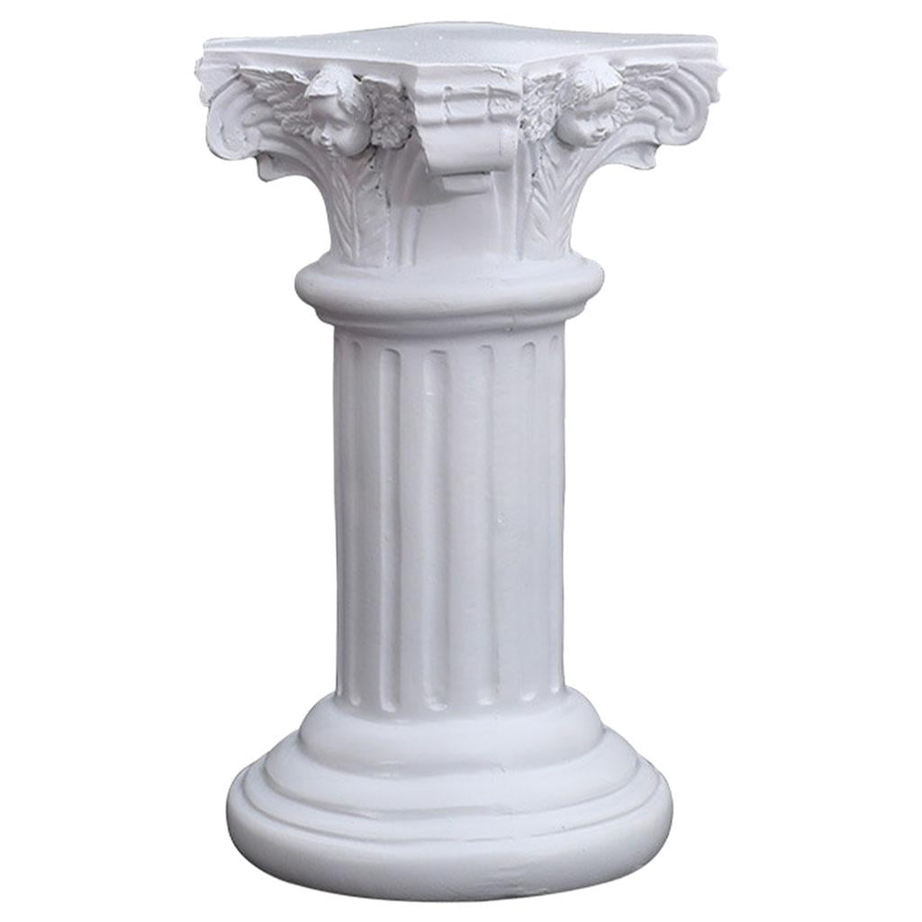 2X/4X Plastic Roman Pillar Column Prop Pedstal Stand Flowers Holder Wedding Road 