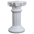 thumbnail image 1 of Abbracc Creative Miniature Roman Pillar Statue Resin Pedestal Candlestick Stand Figurine L Round, 1 of 8