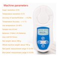thumbnail image 2 of Digital Refractometer Meter Digital Refractive Index Refractometer 0-53% Sugar In Wine Concentration ,High Precision Measurement, 2 of 7