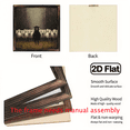 thumbnail image 4 of 2D Flat, A Wooden Sign Featuring a Farmhouse Black Sheep for Easter, Measuring 8X8 Inches, Designed in a Vintage Cottage Style It'S a Versatile, Non-Electric Desk Decoration And Makes a Perfect Gi, 4 of 9