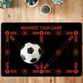 thumbnail image 2 of Football Foot Training Floor Mat Household Mud Sports Control Carpet Indoor Soundproof Football Mat, 2 of 5