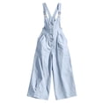 thumbnail image 5 of Women Wide Leg Overalls Adjustable Strap Casual Cargo Jumpsuit Loose Fit Romper with Pockets Breathable Lightweight Summer One Piece Versatile Daily Wear, 5 of 6