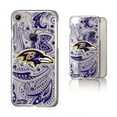 thumbnail image 5 of Baltimore Ravens iPhone Clear Paisley Design Case, 5 of 5
