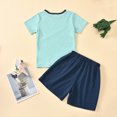 thumbnail image 4 of Gerichy Baby Boys 2PCS Shorts Set Toddler Boys Cotton Clothing Sets Short Sleeve Tee and Shorts, 4 of 5