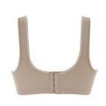 thumbnail image 5 of Gyexs Women's Full Bust Support Bra Thin Comfortable Breathable Lift Push Up Side Smooth Back Underwear, Grey, Size XXXXXL, 5 of 5