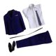thumbnail image 3 of Figura a escala 1/6, ropa para muñeca, abrigo y pantalones, elegante, accesorios de figuras de acción, traje completo para muñecos masculinos, 3 of 9