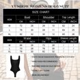 thumbnail image 7 of LNFINTDO Women's Bodysuits Tank Tops Sexy Knit Sleeveless Bodysuit for Women, 7 of 7