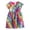 573Multicolour1201, variant on Rggeeun Girl Dress Baby Toddlers Sequin Dress Kids Party Dress Bridesmaid Wedding Gown Classic Casual O-Neck Sundress