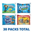thumbnail image 2 of Nabisco Team Favorites Variety Pack, OREO Mini, CHIPS AHOY! Mini, Teddy Grahams Honey & Barnum's Animal Crackers, 30 Snack Packs, 2 of 5