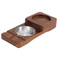 thumbnail image 4 of Bandeja De Vaso De Whisky, Bandeja De Copa De Whisky, Bandeja De Cigarros De Madera Rústica Conveniente Portátil, Fiesta De Decoración De Oficina Para Bar De Vinos En Casa ANGGREK Otros, 4 of 8
