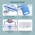 thumbnail image 3 of Heating Lunch Box 1.8L 60W Portable Stainless Steel 110/220V+12V/24V Dual, 3 of 8