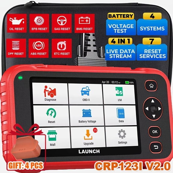 LAUNCH Car Diagnostic Scan Tool w/ Gift