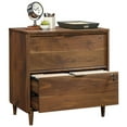 thumbnail image 3 of Pemberly Row 2Drawers Vertical Walnut Wood Filing Cabinet Easy Assembly, 3 of 10