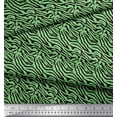 thumbnail image 3 of Soimoi Green Cotton Duck Fabric Tiger Animal Skin Print Fabric by the Yard 44 Inch Wide, 3 of 3