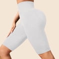 thumbnail image 2 of idosla 3D Anti Cellulite Leggings for Women Slim Compression Bermuda Short Push-Up Sculpting Yoga Pants Fitness Workout Short (Light Gray, S), 2 of 8