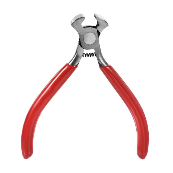 End Cutting Pliers 4-Inch Mini Precision End Nippers Wire Cutter Pliers Nail Puller Tool