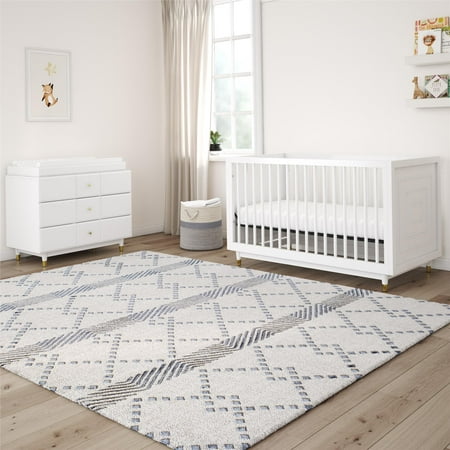 UPC: 0065857363005 | Little Seeds Aviary Toddler Rail with Spindles White