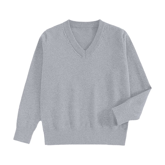 UJNDER Chandail à Col Roulé en Tricot pour Femmes Doux Confortable Tenue Décontractée Hiver Chaud Stylé Gris Pâle TTG