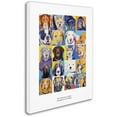 thumbnail image 2 of Trademark Fine Art "Colorful Attitudes Poster" Canvas Art by Pat Saunders-White, 2 of 3