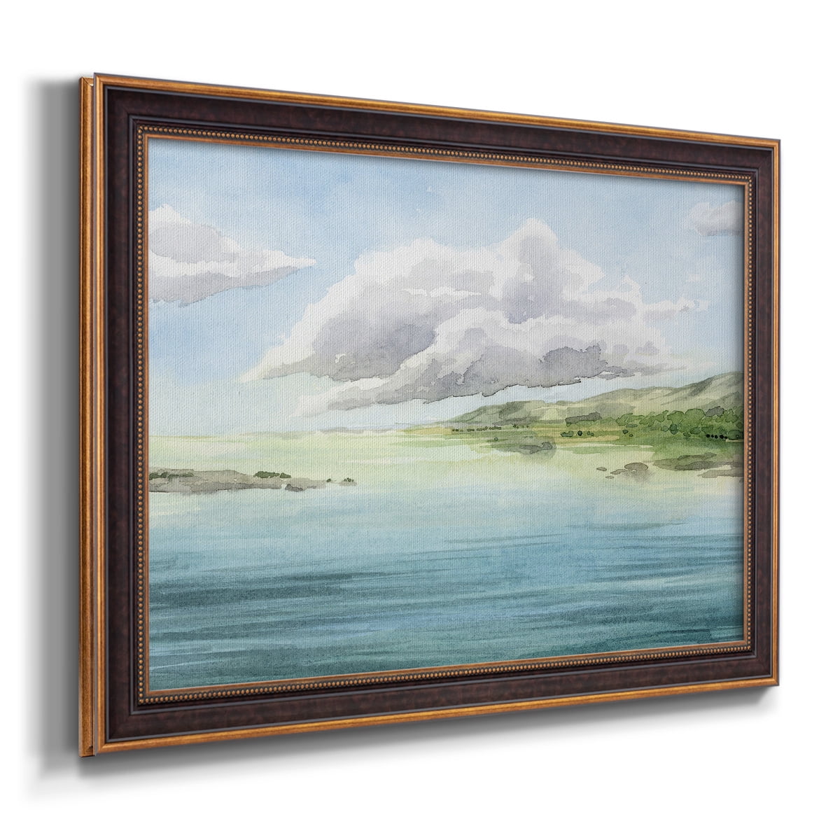 Clear Lagoon I Premium Framed Canvas- Ready to Hang