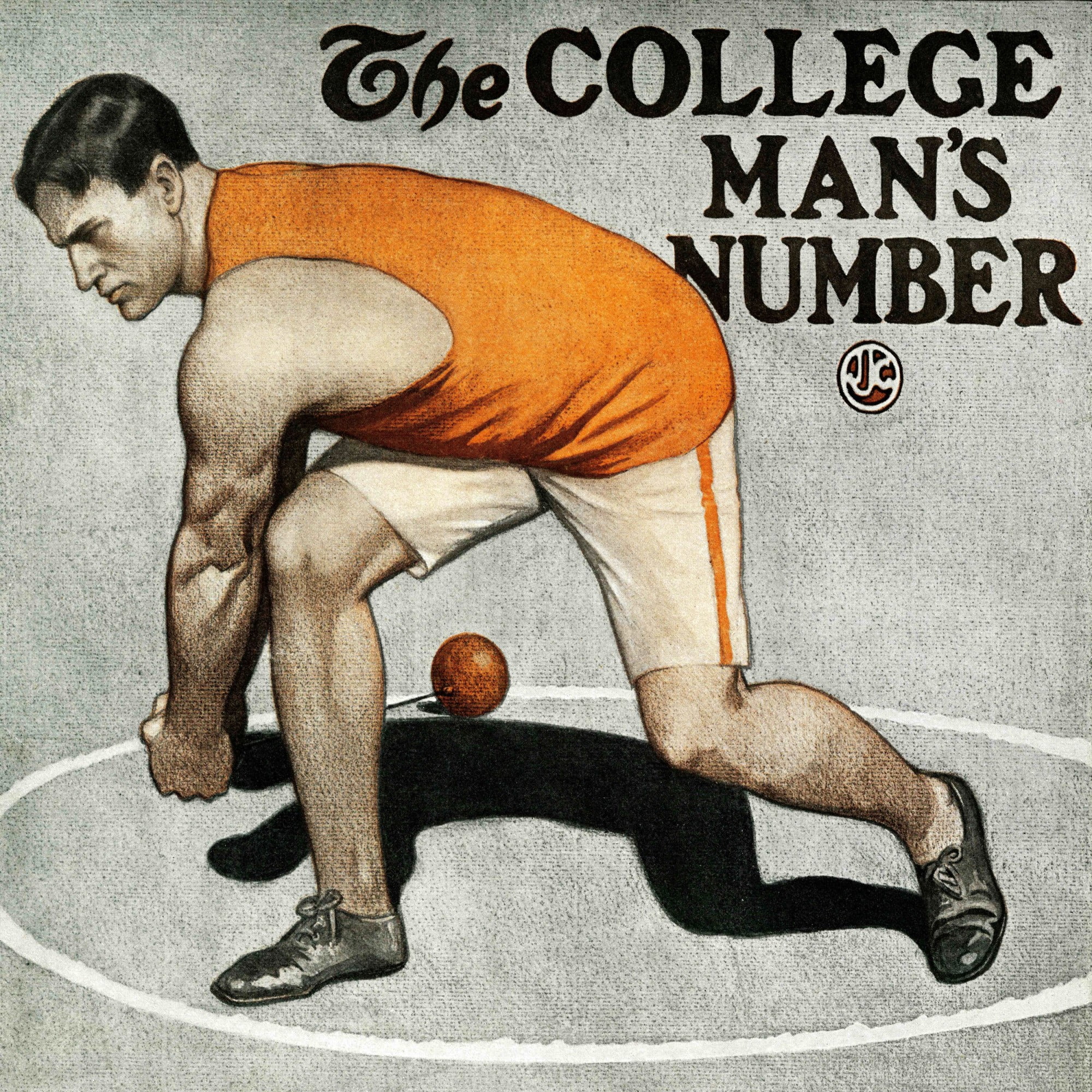 Marmont Hill College Mans Number, 1904 by J.J. Gould Painting Print on Canvas