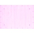 thumbnail image 1 of Ahgly Company Indoor Rectangle Solid Pink Modern Area Rugs, 5' x 7', 1 of 4