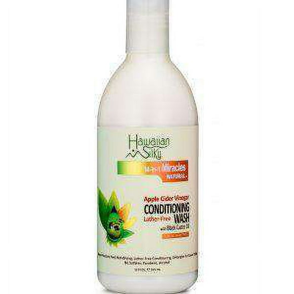 Hawaiian Silky 14 en 1 Miracles Vinaigre de Cidre de Pomme Naturel Lavage Conditionneur