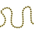thumbnail image 2 of Northlight Shiny Beaded Christmas Garland -15' x .25" - Gold - Unlit, 2 of 2