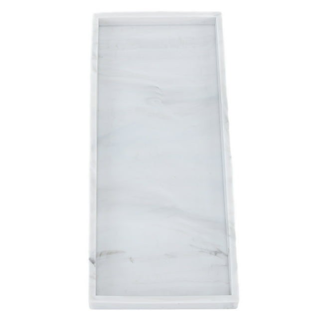 Storage Tray, Silicone Storage Tray Silica Gel Kitchen Sorting Plate Tray Cosmetics Organizer Tray for Bathroom Kitchen Living Room Dressing Table