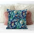 thumbnail image 4 of Amrita Sen Suede Light Blue Zippered Pillow With Insert CAPL403FSDS-ZP-18x18, 4 of 6