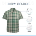 thumbnail image 7 of High Quality Hawaiian Shirts for Men Short Sleeve Aloha Beach Shirt Floral Summer Casual Button Down Shirts Blouses 52KOMX, 7 of 7