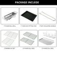 thumbnail image 6 of Ktaxon 39'' Grills BBQ Charcoal Grill Stainless Steel Fordable Grills - Silver, 6 of 15