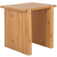 thumbnail image 4 of SAFAVIEH Buckley Contemporary Square Accent Table, Natural (20 in. W x 18 in. D x 20 in. H), 4 of 9