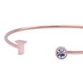 thumbnail image 3 of Pulsera Mujer Inicial Letra LuckyLy, Acero Inoxidable y Zirconia Cúbica, Modelo Sonia rosa UNITALLA, 3 of 8