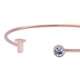 thumbnail image 3 of Pulsera Mujer Inicial Letra LuckyLy, Acero Inoxidable y Zirconia Cúbica, Modelo Sonia rosa UNITALLA, 3 of 8
