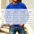 thumbnail image 4 of KICILVS Mens Sweatshirt Crewneck Fleece Pullover Long Sleeve Pocket Casual Winter Warm Top for Men Daily Wear Blue, 4 of 9