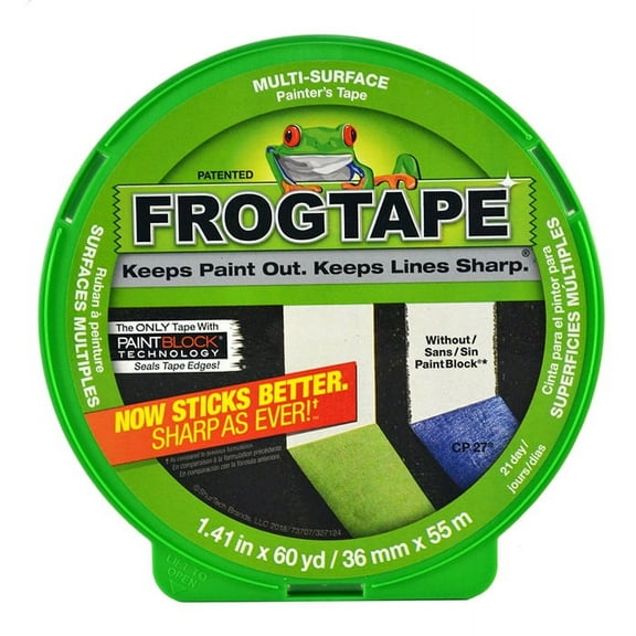 100-Pack of 1.41” x 60 yds Shurtape 22944 FrogTape Multi-Surface Painter’s Masking Tape