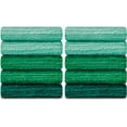 thumbnail image 3 of DecorRack 10 Bar Mop Towels, Kitchen Towels Set, 100% Cotton, 12 x 12" Dish Cloths, Teal Green (10 Pack), 3 of 6